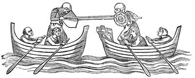 Gara di barche, XIV secolo, 1833 da Unbekannt