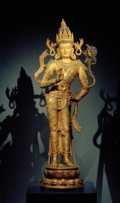 Bodhisattva Maitreya / Scultura, XI-XII secolo da Unbekannt