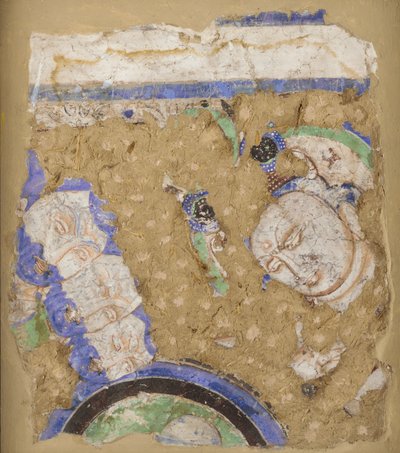 Bodhisattva e monaci, dalla Grotta 224 da Unbekannt