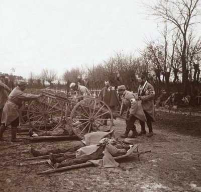 Corpi, Villers-au-Bois, Francia settentrionale, c1914-c1918 da Unbekannt