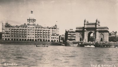 Bombay - Taj e Gateway, c1930 da Unbekannt