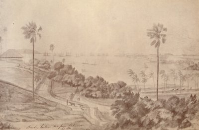 Porto di Bombay - Visto da Belmont, settembre 1821, 1936 da Unbekannt