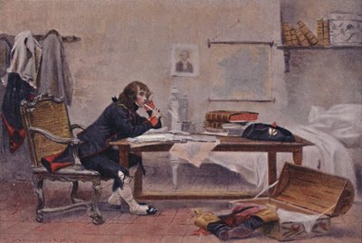 Bonaparte ad Auxonne, 1788, 1896 da Unbekannt