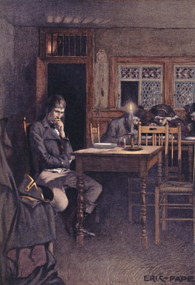 Bonaparte nel 1792 come frequentatore di un ristorante da sei sous a Parigi, 1896 da Unbekannt