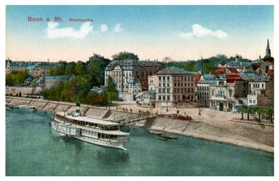 Bonn e il fiume Reno, XX secolo da Unbekannt