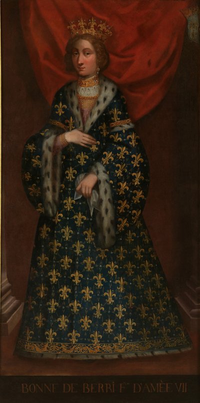 Bonne di Berry 1365-1435, Contessa di Savoia da Unbekannt