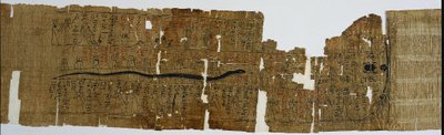 Libro di Amduat, forse di Bakenmut, con elementi della decima fino alla dodicesima ora, 1000-900 a.C. da Unbekannt