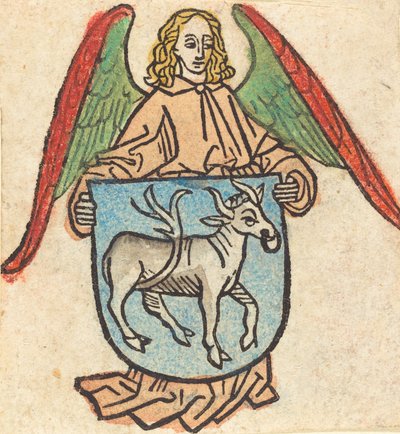 Ex libris di Hilprand Brandenburg di Bibrach da Unbekannt