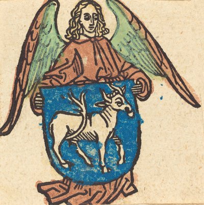 Ex libris di Hilprand Brandenburg di Bibrach da Unbekannt