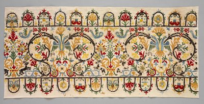 Strisce di bordo di una gonna, 1600-1700 da Unbekannt