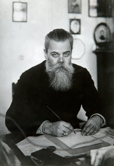 Boris Modzalevsky, filologo russo, inizio XX secolo da Unbekannt
