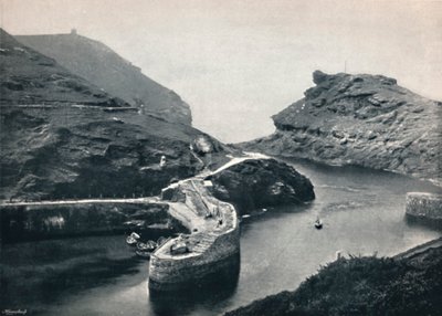Boscastle - Veduta del porto, 1895 da Unbekannt