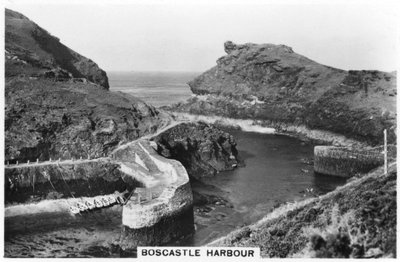 Porto di Boscastle, Cornovaglia, 1937 da Unbekannt