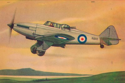 Boulton Paul Defiant Fighter Monoplane, c. 1944 da Unbekannt