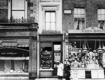 Boundary House, Notting Hill Gate, Londra, 1926-1927 da Unbekannt
