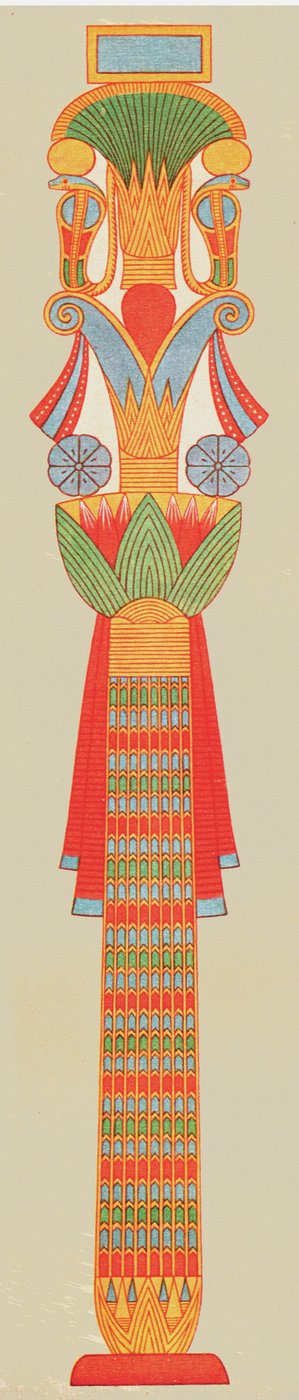 Capitale a bouquet, Tebe, Egitto, 1928 da Unbekannt