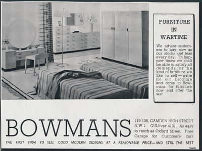 Pubblicità di Bowmans, 1942 da Unbekannt