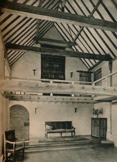 Boxhurst Farm, Kent: Fine della sala da ballo. Restaurato e convertito da Oliver Hill, c1928 da Unbekannt