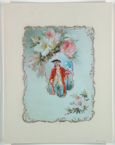 Ragazzo con bouquet di rose, 1880–1910 da Unbekannt