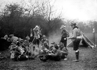Boy Scouts in Campeggio, 1926 da Unbekannt