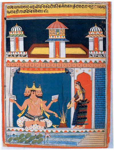 Brahma riceve un