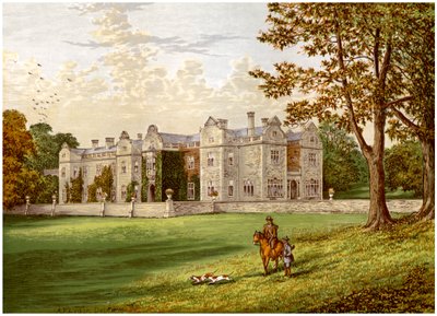 Brantingham Thorpe, Yorkshire, casa della famiglia Sykes, c1880 da Unbekannt