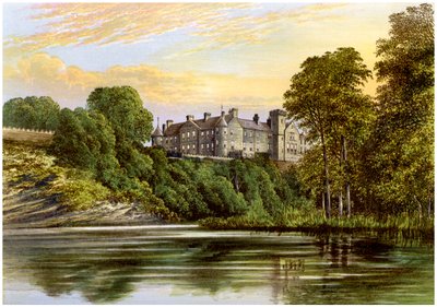 Castello di Brechin, Brechin, Angus, Scozia, casa del Conte di Dalhousie, c1880 da Unbekannt