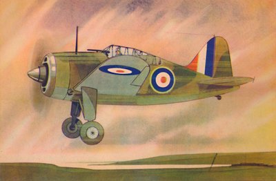 Monoplano da combattimento Brewster Buffalo, c1944 da Unbekannt