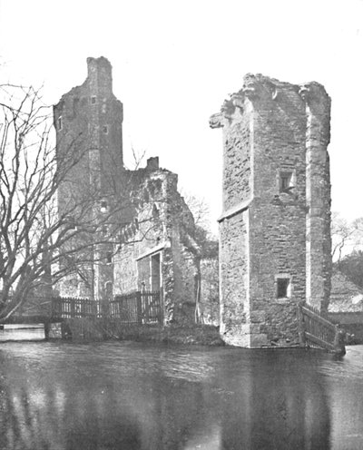 Muratura al Castello di Caister, Norfolk, 1903 da Unbekannt