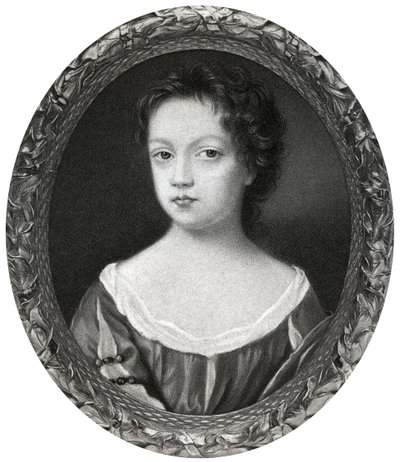 Bridget Cromwell, figlia maggiore di Oliver Cromwell, XVII secolo da Unbekannt