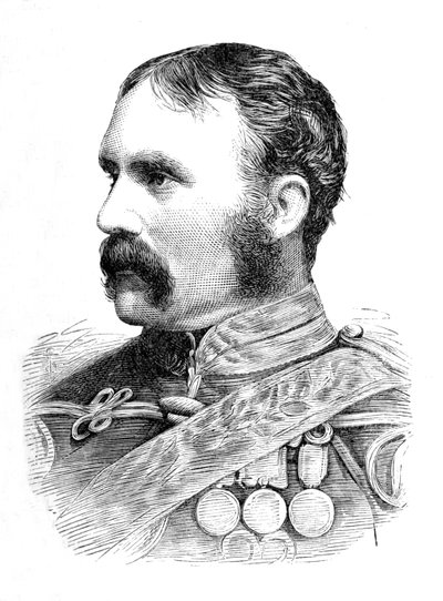 Generale di brigata H. F. Brooke, c1880 da Unbekannt