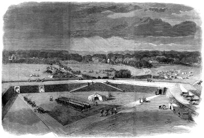 Il generale di brigata Havelock lascia la fortezza di Allahabad per riconquistare Cawnpore, 1857 da Unbekannt