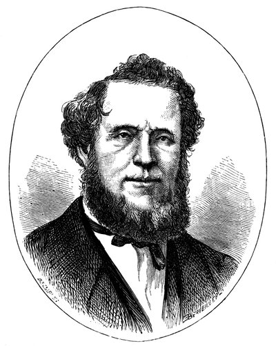 Brigham Young, leader mormone americano, c1870 da Unbekannt