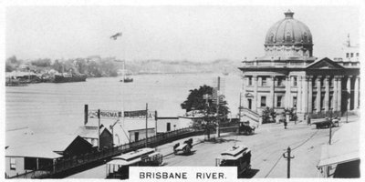 Fiume Brisbane, Queensland, Australia, 1928 da Unbekannt