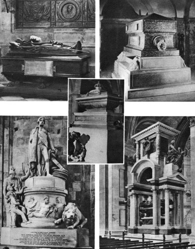 I gloriosi morti della Gran Bretagna onorati da tombe e monumenti nella Cattedrale di San Paolo, 1926-1927 da Unbekannt