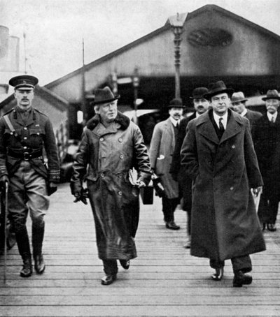 Il Primo Ministro britannico Herbert Asquith in visita in Irlanda, 1914 da Unbekannt