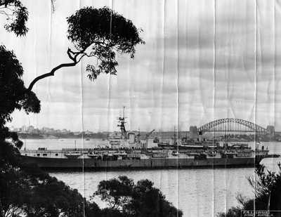 Portaerei britannica HMS Venerable, Sydney, Australia, c1946 da Unbekannt