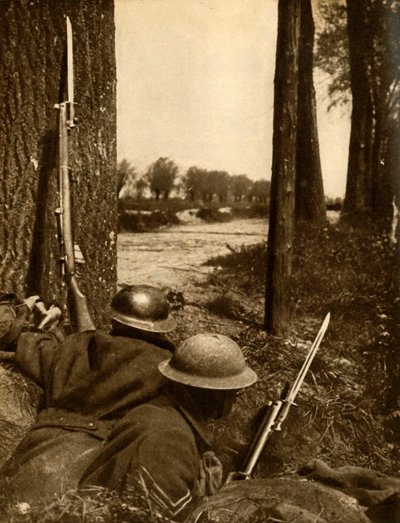 Truppe britanniche in prima linea, Francia, Prima Guerra Mondiale da Unbekannt