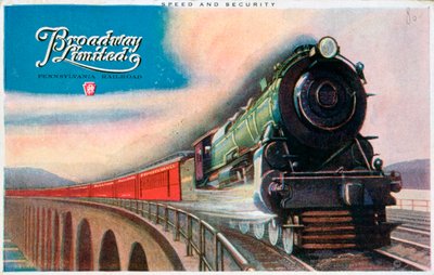 Broadway Limited, Pennsylvania Railroad, 1927 da Unbekannt