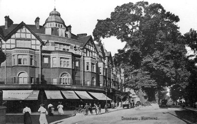 Broadway, Worthing, West Sussex, c1900s-c1920s da Unbekannt