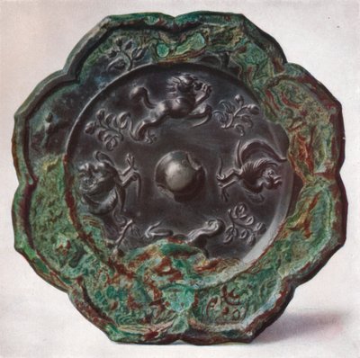 Specchio di bronzo: Dinastia Tang, 618-907 da Unbekannt