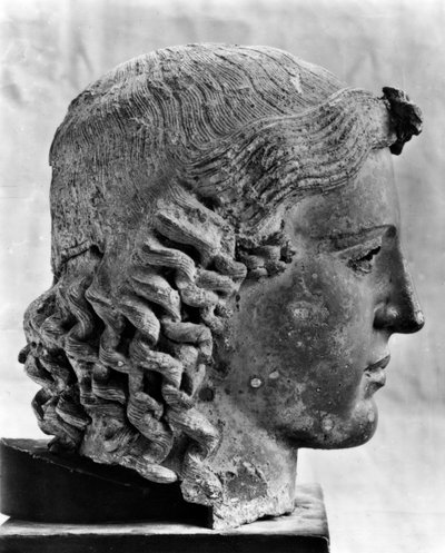 Busto in bronzo del dio greco Apollo, c460 a.C. XX secolo da Unbekannt