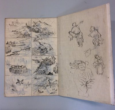 Disegni a Pennello e Inchiostro dal Vero e da Dipinti, 1895 da Unbekannt