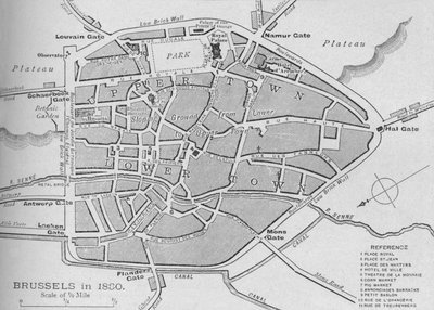 Bruxelles nel 1830 - Piano, 1902 da Unbekannt