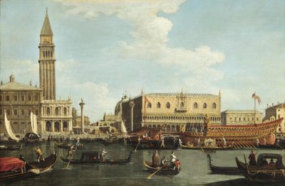 Bucintoro alla Mole a Venezia il giorno della Resurrezione da Unbekannt