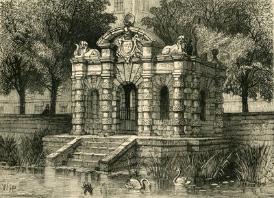 Buckingham Gate nel 1830, 1881 da Unbekannt