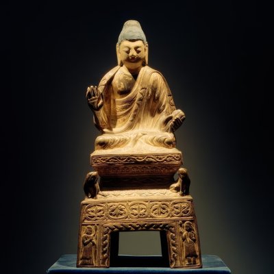Buddha Sakyamuni / Scultura, 473 da Unbekannt