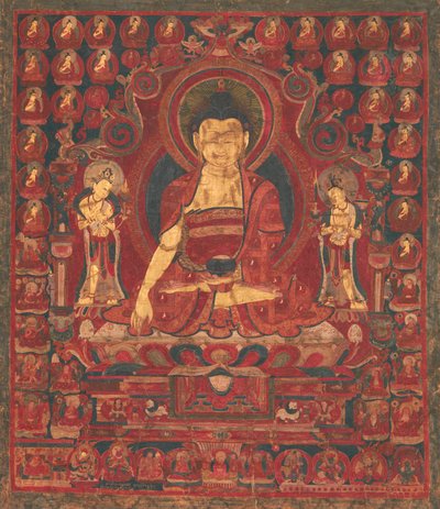 Buddha Shakyamuni come Signore dei Muni, metà XVII secolo da Unbekannt