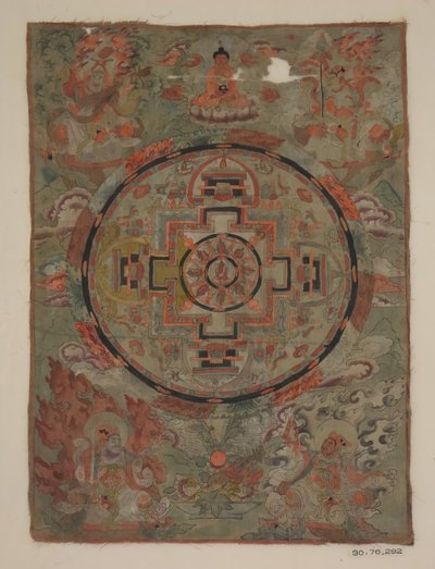 Buddha Circondato da Bodhisattva, XIX secolo da Unbekannt