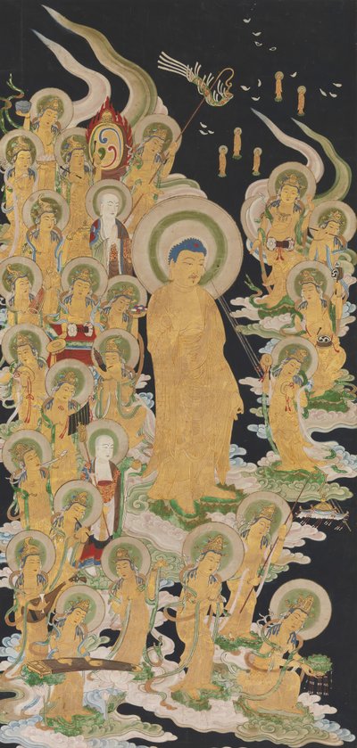 Buddha e accompagnatori da Unbekannt